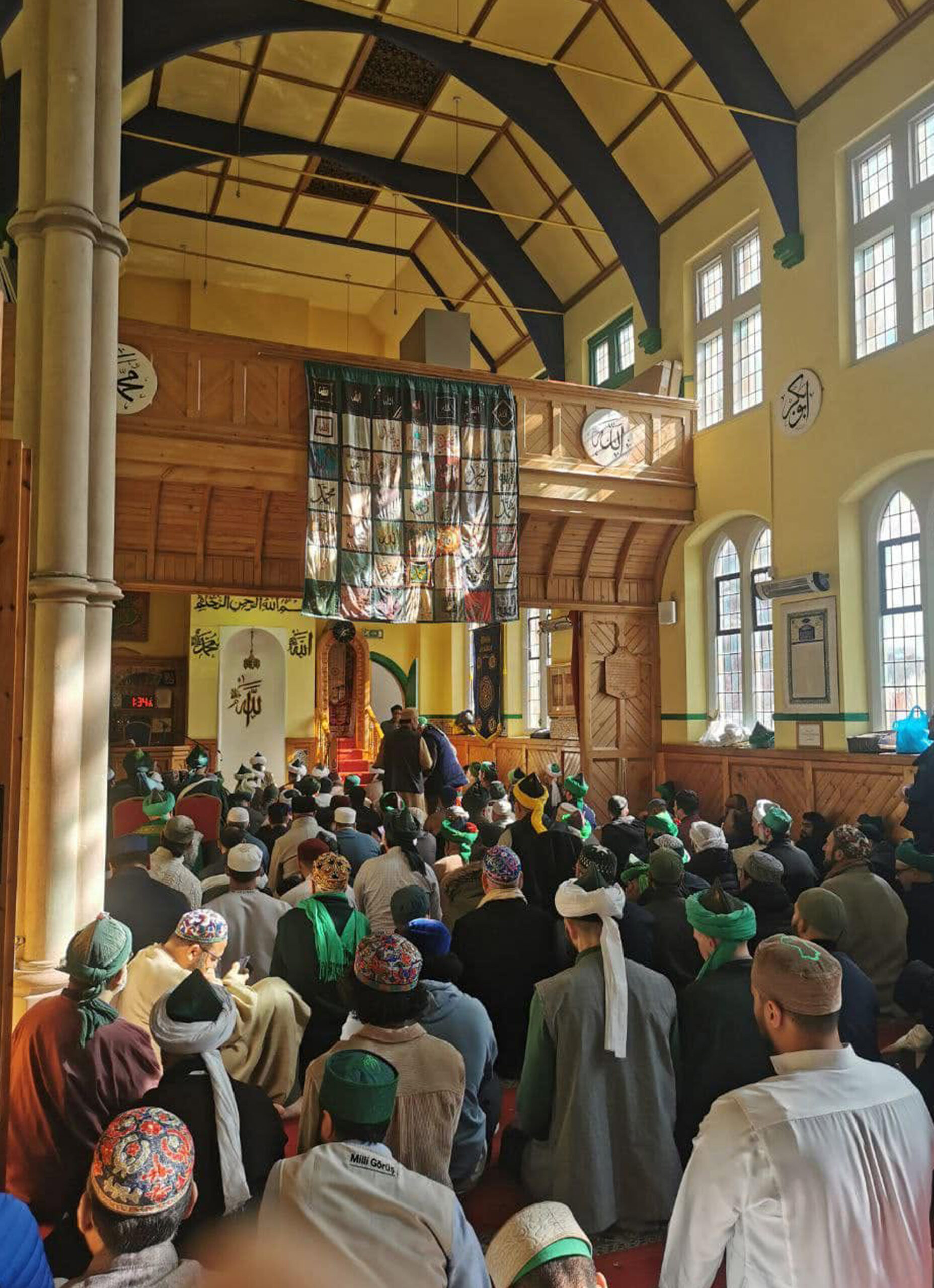Community members gathered in fellowship, learning, and civic partnership